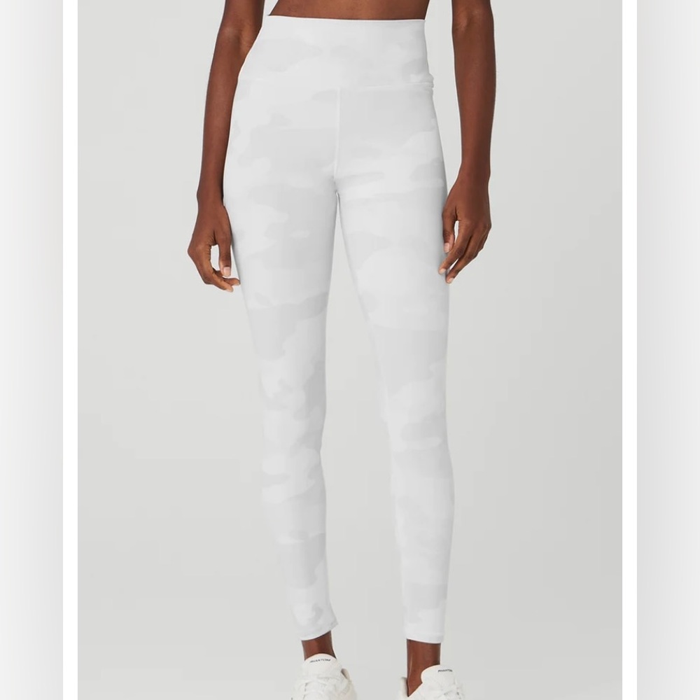 Alo Yoga High Waist Camo Camouflage Vapor Leggings